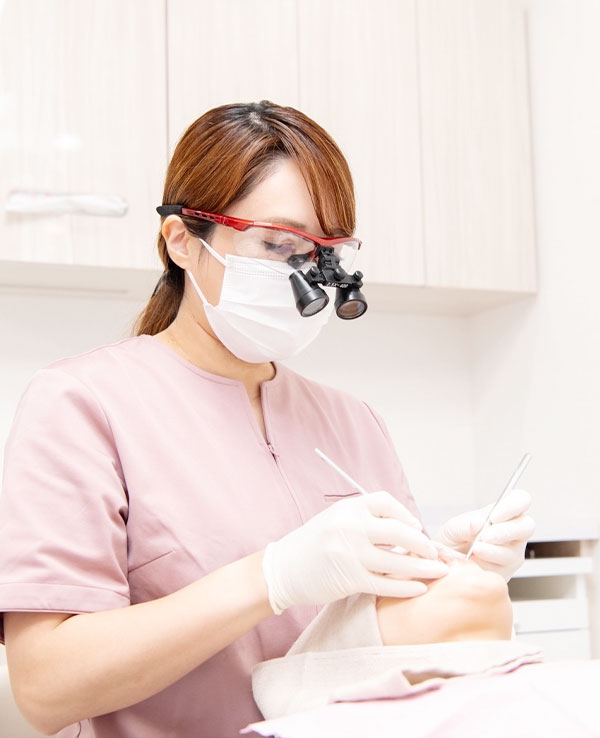 歯や歯ぐきをいたわりながらきれいにクリーニング